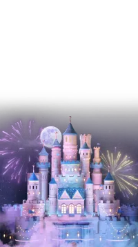 Efeito de presente do TikTok Castle Fantasy