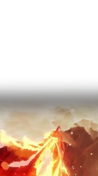 Efeito de presente do TikTok Fire Phoenix